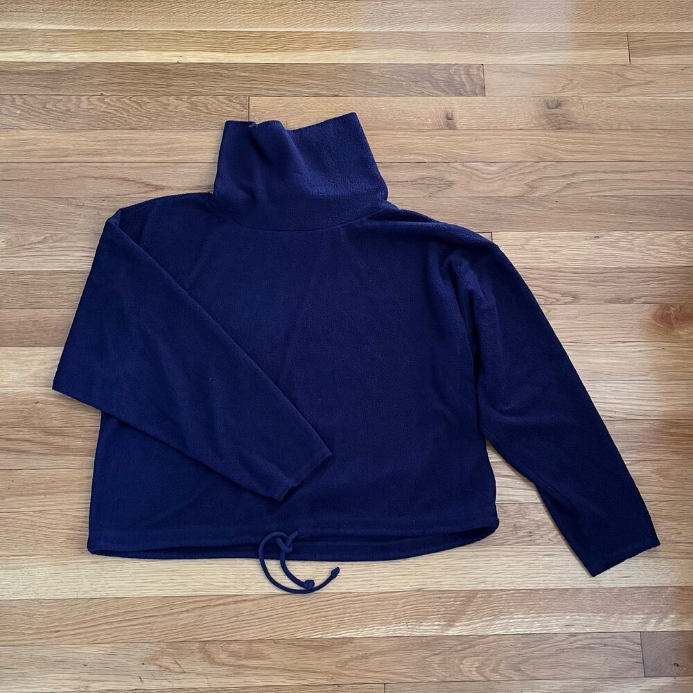 Aerie Cowl Neck Fleece Top - Size S